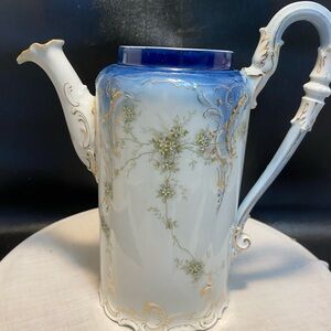 Vintage German R/C Porcelain Teapot/Chocolate pot